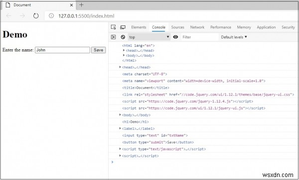 JavaScript：ページ上のすべてのDOM要素をループして、コンソールに結果を表示するにはどうすればよいですか？ 