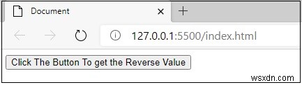 ボタンクリック時にJavaScript配列アイテムを一度に1つずつ逆に表示するにはどうすればよいですか？ 