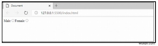 JavaScriptの配列を使用してラジオボタンを動的に作成するにはどうすればよいですか？ 