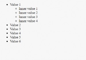 JavaScript-配列のネストに基づいてネストされた順序なしリストを作成するにはどうすればよいですか？ 