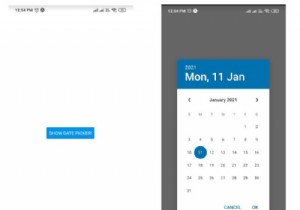 ReactNativeで日付と時刻のピッカーを表示するにはどうすればよいですか？ 