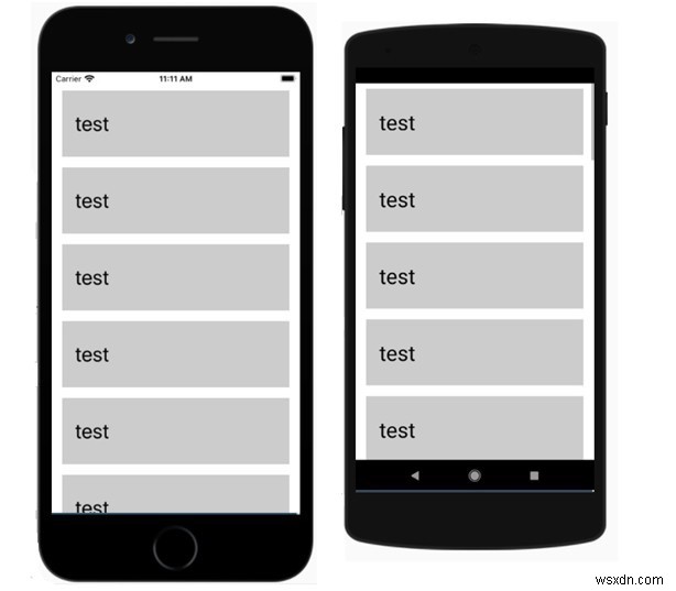 ReactNativeでのVirtualizedListコンポーネントの使用法を説明しますか？ 