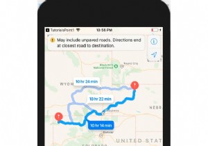 SwiftのMapKitを使用して2つの場所の間にルートを描画するにはどうすればよいですか？ 
