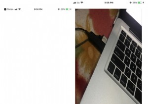 Swiftを使用してiOSカメラから写真をキャプチャする 