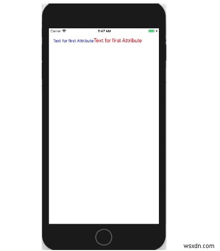 iOSアプリのTextView内に複数のスタイルを作成するにはどうすればよいですか？ 