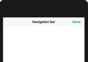 Swiftを使用してプログラムでiOSにナビゲーションバーを追加する 