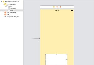 iOSで画面の下部にビューを配置する方法 