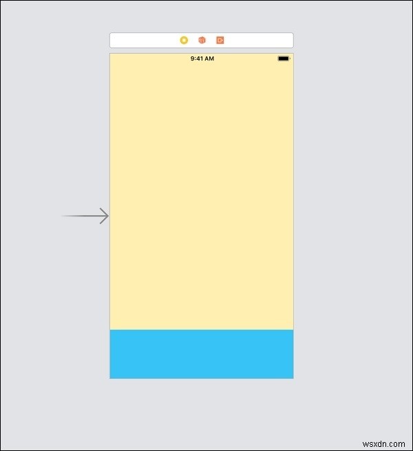 iOSで画面の下部にビューを配置する方法 