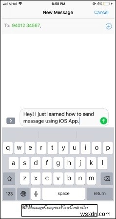 iOSアプリケーションの開発中に、テキストメッセージを送信する必要があり、なぜ困惑するシナリオがあるかもしれません。どのように？そして何？ 