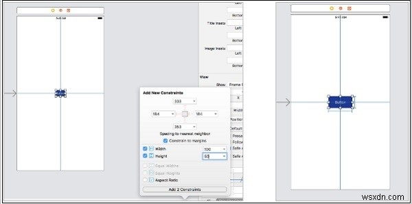 SwiftおよびiOSでのXcode自動レイアウトの操作 