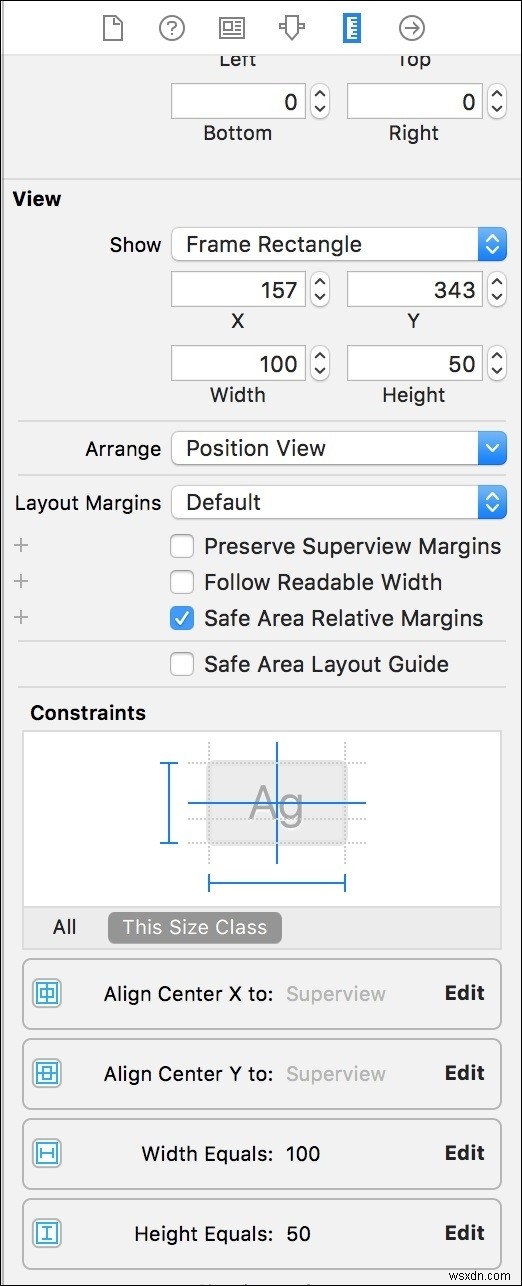 SwiftおよびiOSでのXcode自動レイアウトの操作 