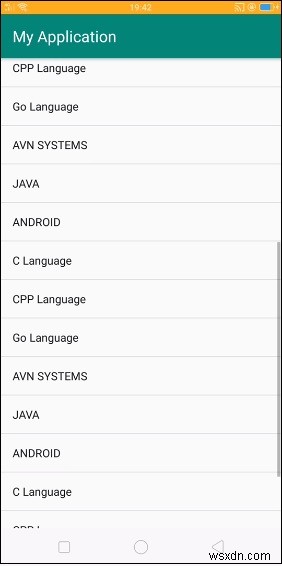 Androidでスクロールすると、背景のListViewが黒くなりますか？ 