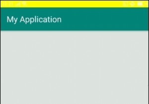 Androidで異なる色のステータスバーを使用して2つのアクティビティを作成する方法。 