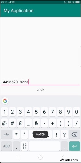 入力番号が電話番号であるか、Androidで正規表現を使用していないことを確認する方法は？ 