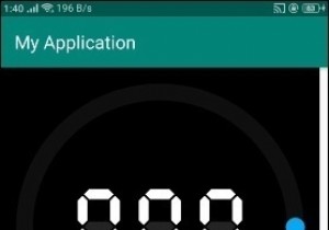 AndroidでDigitalSpeedDashboardを作成する方法は？ 