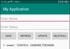 Android sqliteでユリウス日を印刷する方法は？ 