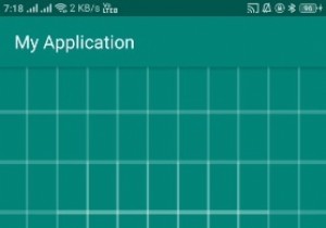 Androidでぼかしアクティビティの背景を作成するにはどうすればよいですか？ 