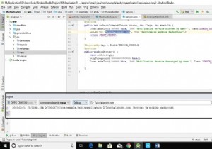 サービスにSTART_STICKYを実装する方法は？ 