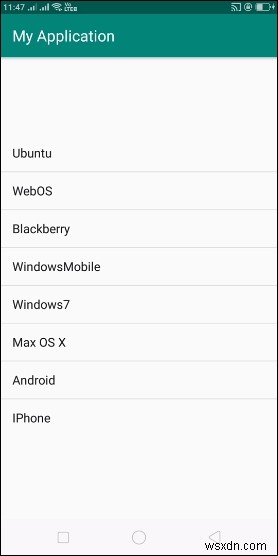 Androidで不変リストを作成するファクトリメソッド？ 