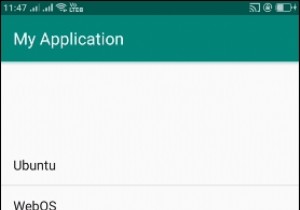Androidで不変リストを作成するファクトリメソッド？ 