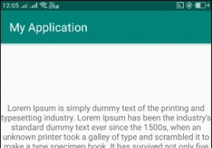 Androidのtextviewで段落数を印刷するにはどうすればよいですか？ 