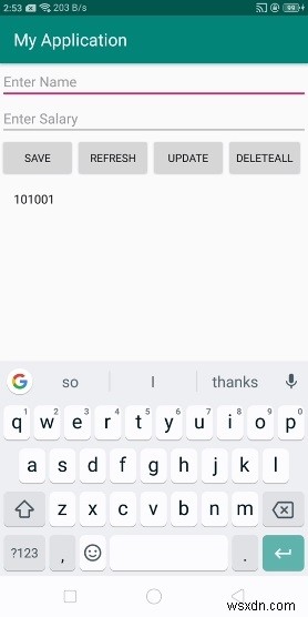 Android sqliteでSUM（）を使用するにはどうすればよいですか？ 