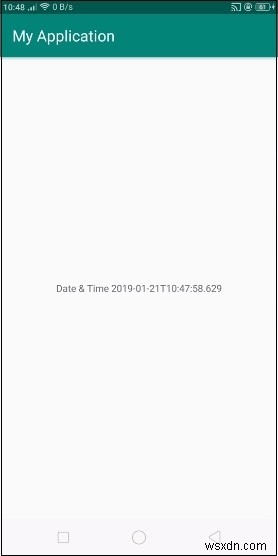 LocalDateTime APIクラスを使用してAndroidで現地時間と日付を取得するにはどうすればよいですか？ 