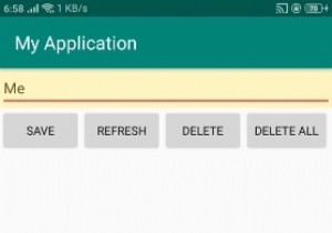AndroidでListViewのArrayListからすべての要素を削除する方法