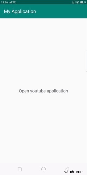 アンドロイドYouTubeアプリがインテントからビデオを再生する方法 