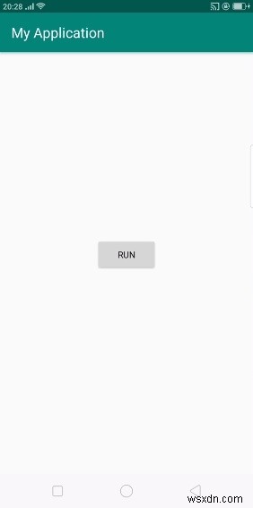 AndroidでrunOnUiThreadをどのように使用しますか？ 