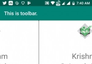 RecyclerViewを使用して水平リストビューを構築するにはどうすればよいですか？ 