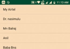 Androidですべての連絡先を読む方法は？ 