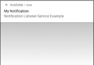 AndroidでNotification.deleteIntentを使用するにはどうすればよいですか？ 