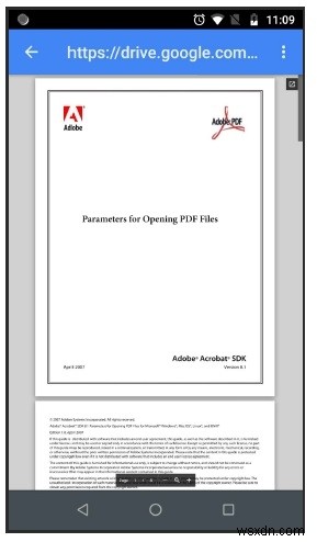 PDFドキュメントをAndroidWebviewに表示するにはどうすればよいですか？ 