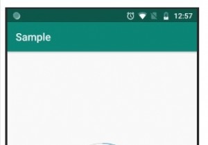 Androidで円形のProgressBarを作成するにはどうすればよいですか？ 