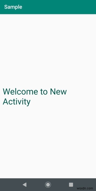 Androidのクリックボタンで新しいアクティビティを開始するにはどうすればよいですか？ 
