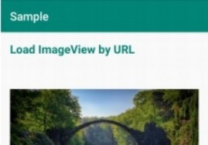 Picassoを使用してAndroidでURLによってImageViewをロードする方法は？ 