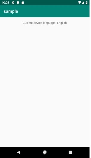 Androidデバイスで選択されている現在の言語を取得するにはどうすればよいですか？ 