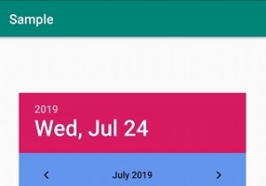 AndroidでDatePickerダイアログの色を変更するにはどうすればよいですか？ 