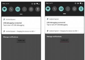 Androidでプログラムでフラッシュライトをオンにする方法は？ 