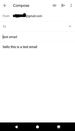 AndroidアプリケーションからGmailを使用してメールを送信するにはどうすればよいですか？ 