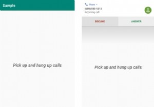 Androidで通話をピックアップして電話を切る方法は？ 