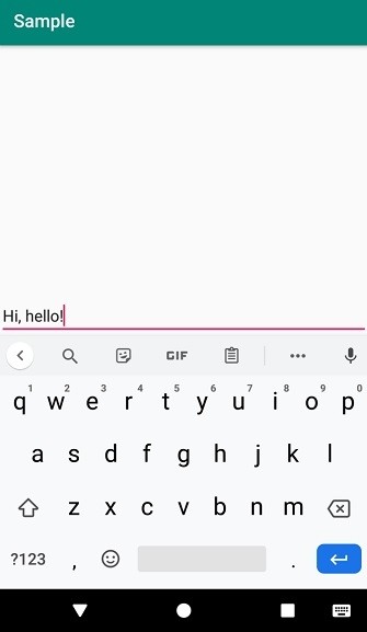 Android EditTextに基づいてソフトキーボードを表示する方法に焦点を当てていますか？ 