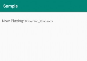 Androidアプリに基本的なオーディオプレーヤーを実装するためのMediaPlayerクラス 