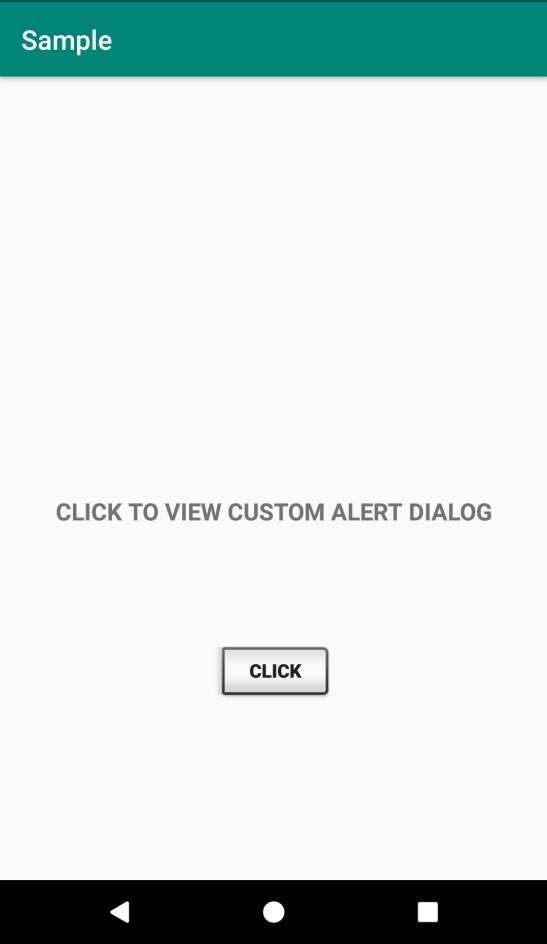 Androidアプリでカスタムアラートダイアログを作成するにはどうすればよいですか？ 