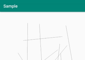 Android指に沿って滑らかな線を描く方法は？ 