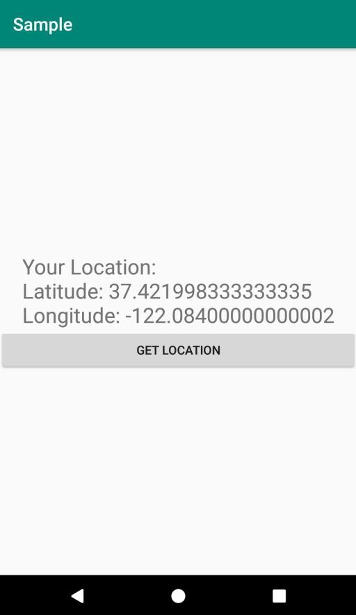 Androidで現在地の緯度と経度を取得するにはどうすればよいですか？ 