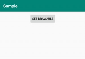 Androidでプログラムで背景ドローアブルを設定するにはどうすればよいですか？ 