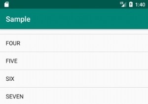 AndroidでListViewを折りたたむことなくScrollViewに配置するにはどうすればよいですか？ 