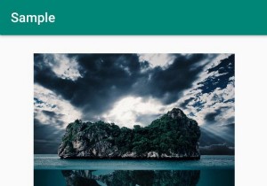 実行時にAndroidビューのサイズを決定する方法は？ 
